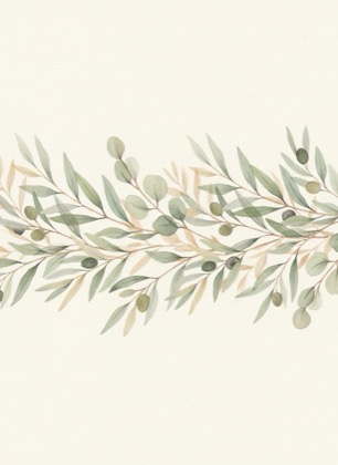 Free botanical anniversary invitation design